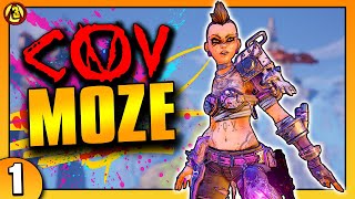 Borderlands 3  CoV Allegiance Moze Funny Moments and Drops  Day 1 [upl. by Novyart]