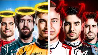 The Most Hated VS Most Loved F1 Drivers [upl. by Bithia174]