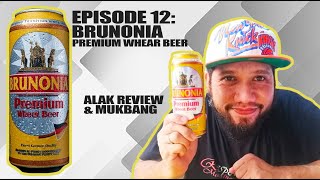 Brunonia Premium Wheat Beer  Alak Review  Alcohol Mukbang [upl. by Jar]