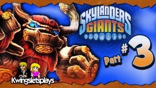 Skylanders Giants  Walkthrough Part 3 Down at Rumbletown Wii U [upl. by Milton486]