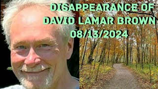 Disappearance of David Lamar Brown 08132024 Hiking in Brooksville FL [upl. by Feodora]