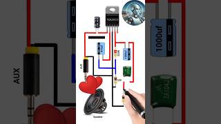 TDA 2003ic amplifier circuit  TDA 2003ic amplifier circuit robotech technology shorts [upl. by Alyosha]