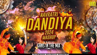 Dandiya 2024 Dj Song  Nonstop Garba Dandiya Remix  DJ Gans In The Mix  Non Stop Garba Jhankar [upl. by Aliac]