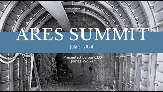 ARES STRATEGIC MINING INC  Ares Investor Summit [upl. by Haramat]