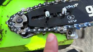 Greenworks 40V 14quot Chainsaw Review [upl. by Lillis142]