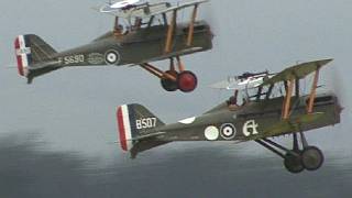 Remembrance Day WW1 Aircraft Display [upl. by Fairweather]