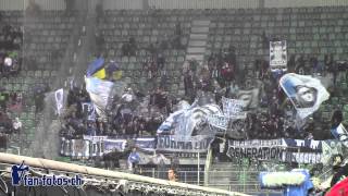 RSL 23 Runde 15022014 FC StGallen 11 FC Luzern [upl. by Eibloc]