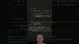 Loading Base64 Encoded Classes with Custom ClassLoader java shorts coding airhacks [upl. by Hsiri190]