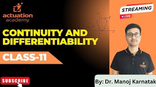 Continuity and Differentiability Class 12 I JEE Main amp Advanced  By Dr Manoj Karnatak [upl. by Aical236]