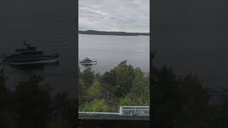 Yacht on lake Mälaren [upl. by Ivatts]