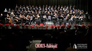 2017 PERFORMANCE OF HANDELS MESSIAH BY THE UAPB VESPER CHOIR [upl. by Repotsirhc566]