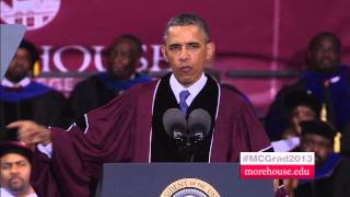 President Barack Obama Delivers Morehouse Commencement Address [upl. by Giaimo769]