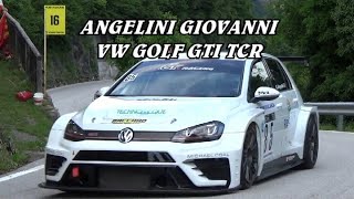 SALITA TRENTO  BONDONE 2024  GIOVANNI ANGELINI  VW GOLF GTI TCR  VIDEO BELLUNOVIDEO [upl. by Durrej527]