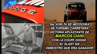 Rojo 7000 Retro te muestra la 5 vuelta de Necochea de TC de 1964 ganó Marcos Ciani [upl. by Melva]