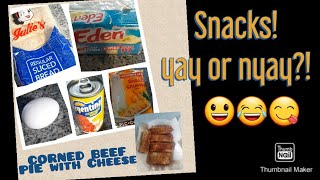 How to make Corned Beef Pie Snack Time [upl. by Oab]