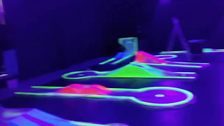 Bald neu in Bielefeld GlowZone 3D Schwarzlicht Minigolf [upl. by Poppas371]