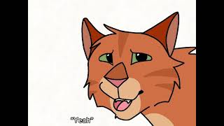 How Firepaw learned about deathberries 💀  Sandpaw and Firepaw WARRIOR CATS MEME [upl. by Ruthie]