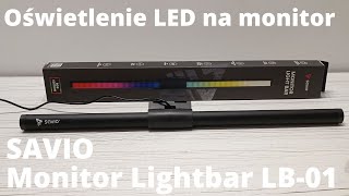 Monitor Lightbar LB01  recenzja nowoczesnego oświetlenia które zamontujesz na monitorze [upl. by Rehpotirhc]