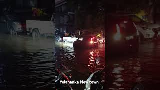 Yelahanka new town heavy rain [upl. by Aivatra]