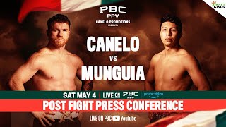 Canelo vs Munguia POSTFIGHT PRESS CONFERENCE  CaneloMunguia [upl. by Remington]