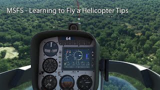 MSFS  Learning to Fly a Helicopter Tips [upl. by Aremat675]