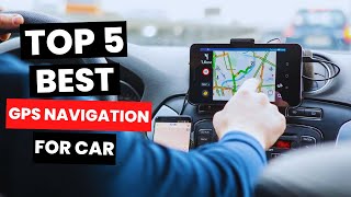 Top 5 Best GPS Navigation For Car 2024 [upl. by Hacim712]