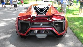 Lykan Hypersport startup and in motion [upl. by Alisa]