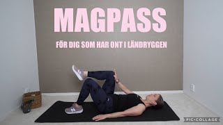 Skönt magpass för dig som har ont i ländryggen [upl. by Yrellav]