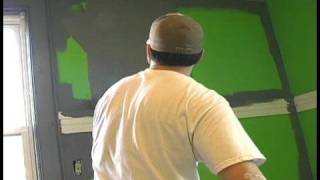 How to Paint a Kitchen  Painting Kitchen Walls with Rollers [upl. by Ahsataj]