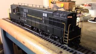 CampLS FM Train Master Startup O Scale 2 Rail [upl. by Iolande]