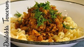 Mercimek Bolonez  Vegan Bolonez Sos Tarifi [upl. by Emawk]