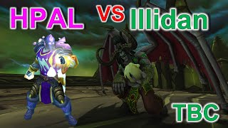 TBC Raid Holy Paladin Illidan POV Black Temple [upl. by Odeen]