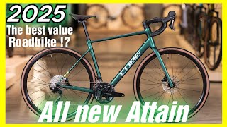 All New Cube Attain C62 SLT 2025  the best value Carbon endurance Roadbike of the decade [upl. by Winther779]