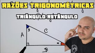 Razões Trigonométricas no Triângulo Retângulo [upl. by Ynavoeg927]