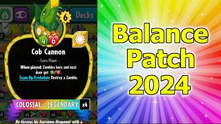 PvZ Heroes is Getting Balance Changes [upl. by Norling]