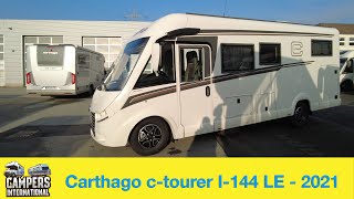 Carthago ctourer I144 LE  Modelljahr 2021 [upl. by Brad]