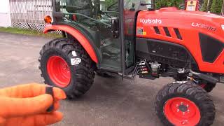 Kubota LX3310 Tech Tip The Fix [upl. by Akisey]