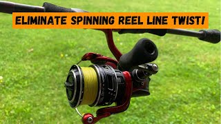 Eliminate Spinning Reel Line Twist [upl. by Eikciv671]