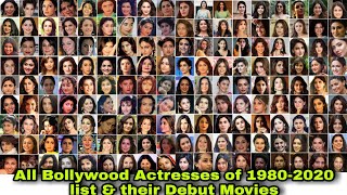 All Bollywood ActressesHeroines of 1980  2021 List amp Their Debut Movies [upl. by Root46]