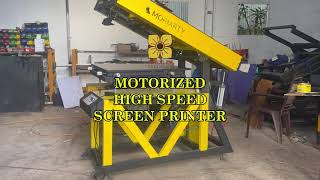 Semi Automatic Screen Printing Machine [upl. by Denoting]