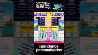 Calendarios Personalizados [upl. by Llehsem]