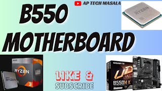 B550 MOTHERBOARD💯🔥 Supported processor🤔  DDR4  Features  GPU  priceAPtechmasala868 [upl. by Lesley]