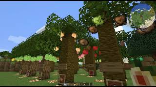 Minecraft Mod Spotlight  Pams Harvestcraft 2 Trees 1152 Mod Tutorial [upl. by Atirma]