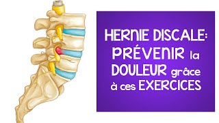 Hernie discale  prévenir la douleur grâce à ces exercices lombalgie et sciatique [upl. by Childs144]