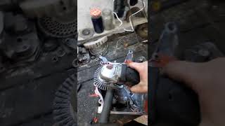 How to remove gasket Maker the fast way dieselmechanic mechanic automobile smallenginerepair [upl. by Leidba239]