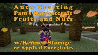 Pams Harvestcraft Autocrafting Tutorial  Minecraft [upl. by Nanji]