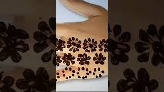 Mehandi Ka Phool design  shorts short mehndi henna mehndidesign hennadesigns youtube [upl. by Alrak439]