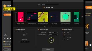 How to create a Basic Game in BuildBox Classic coding expertcoder [upl. by Bartolome]