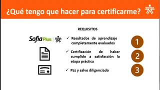 Cómo tramitar mi certificación SENA [upl. by Jasper]