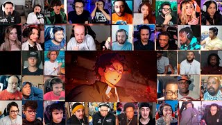 Kimetsu No Yaiba Demon Slayer Season 4 Episode 8 MEGA Reaction Mashup END [upl. by Anitnahs204]